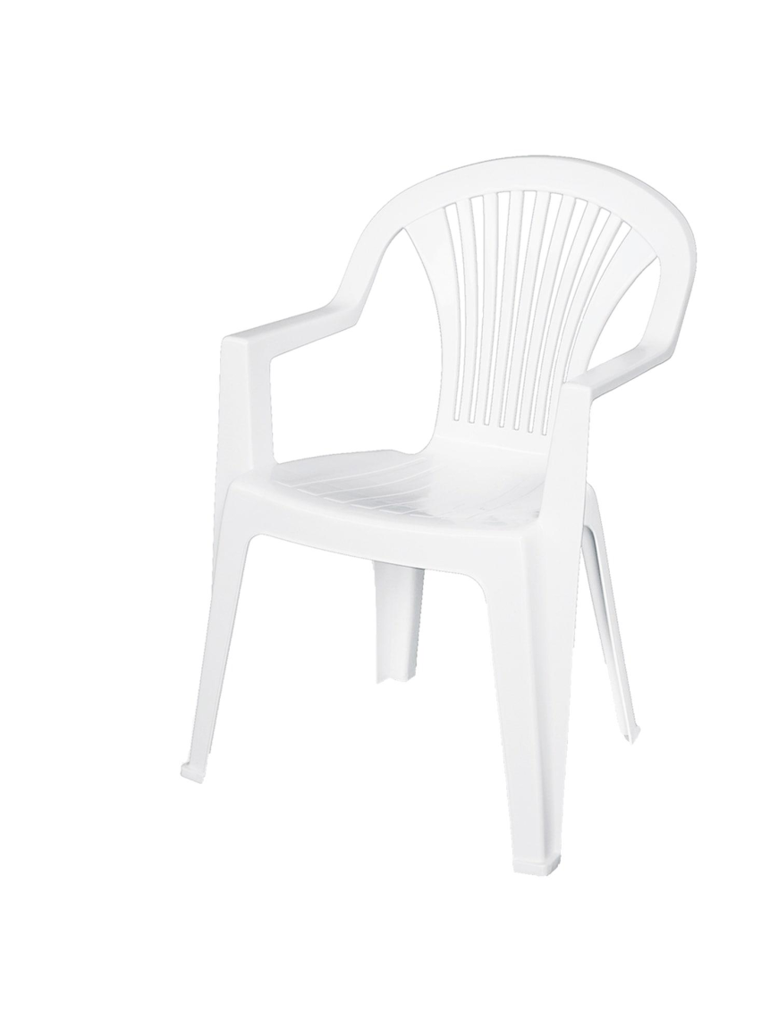 BIANCO POLTRONA LIDO 57x58x82 CENTIMETRI