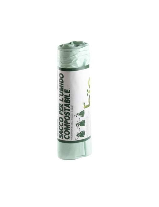 SACCHI PATTUMIERA BIO 50x60 TRASPARENTE 10 PEZZI