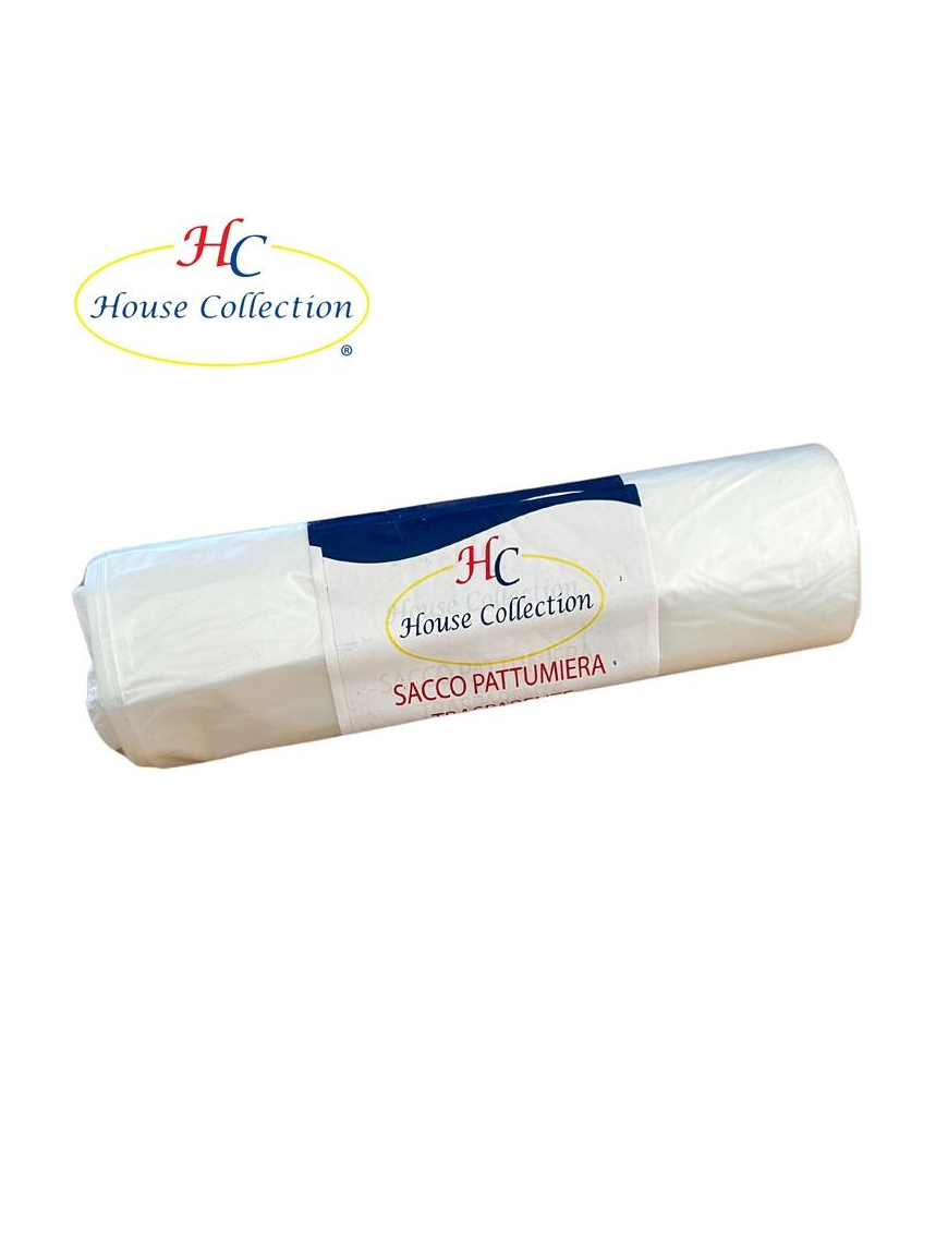 SEPARATE WASTE BIN BAGS 72x110 TRANSPARENT 10 pieces