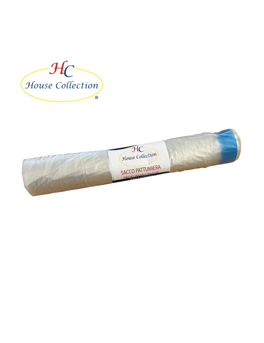 TRANSPARENT SCENTED WASTE BIN BAGS 72x110 10 pieces