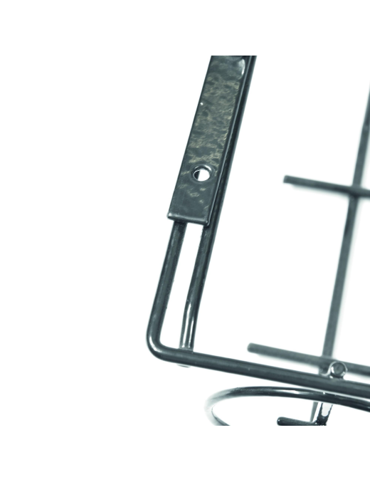 FIORIERA CIARY REGOLABILE 40 CENTIMETRI NERA