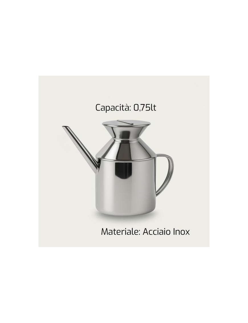 OLIERA ACCIAIO BOMBATA 0,75lt