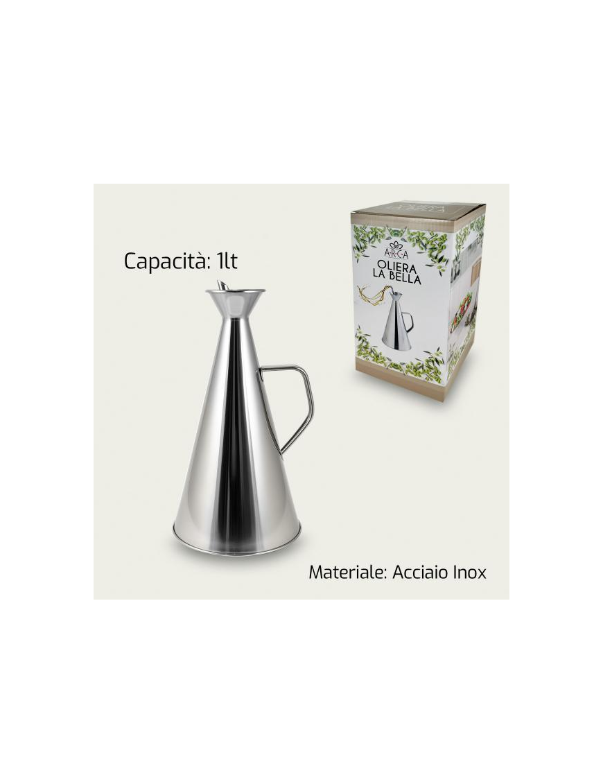 OLIERA ACCIAIO CONICA 1lt