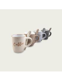 COFFEE CUP WITH SPOON