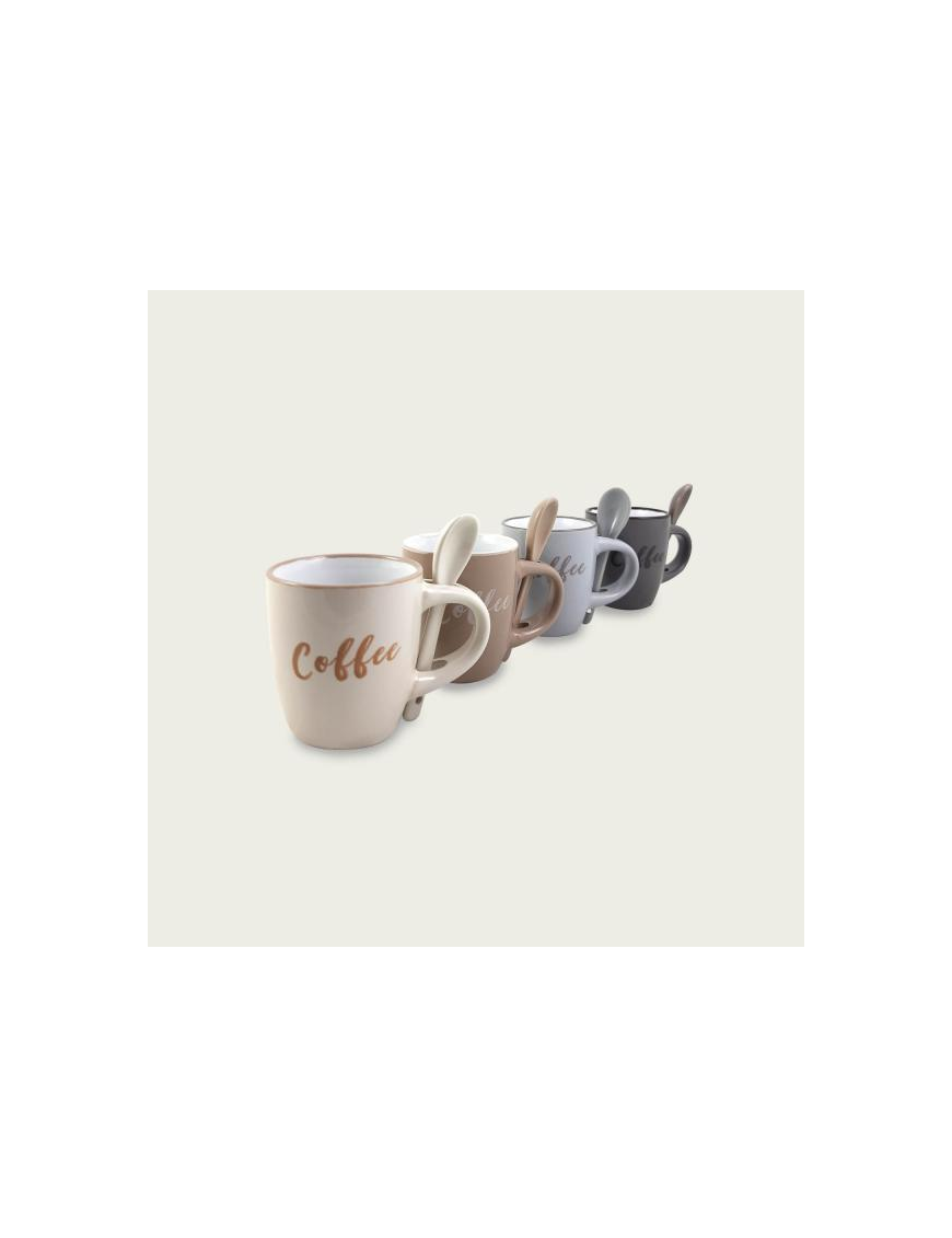 TAZZINA CAFFE' CON CUCCHIAINO