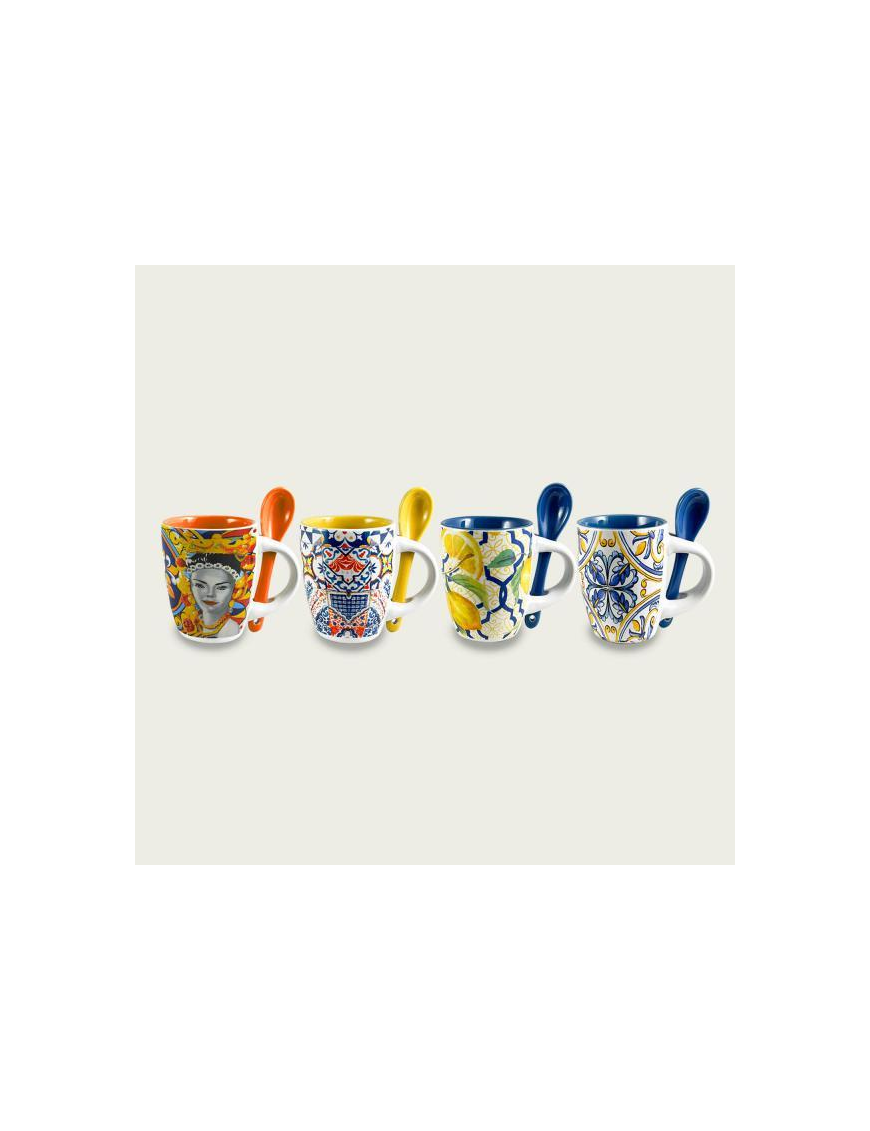 COFFEE CUP WITH SPOON