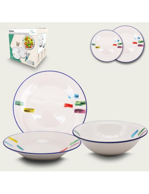 13-piece table service with EUFORIA decoration