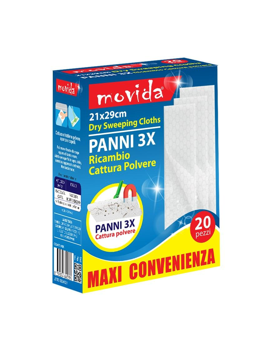 CATTURAPOLVERE 21x29 60gr 20 PEZZI