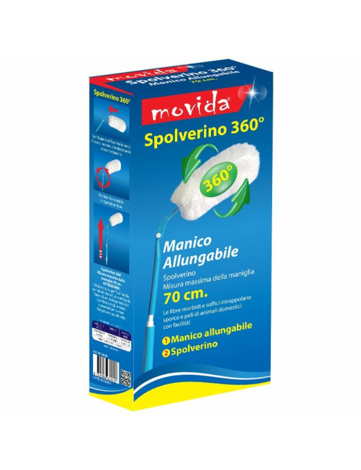 PIUMINO POLVERE CON MANICO