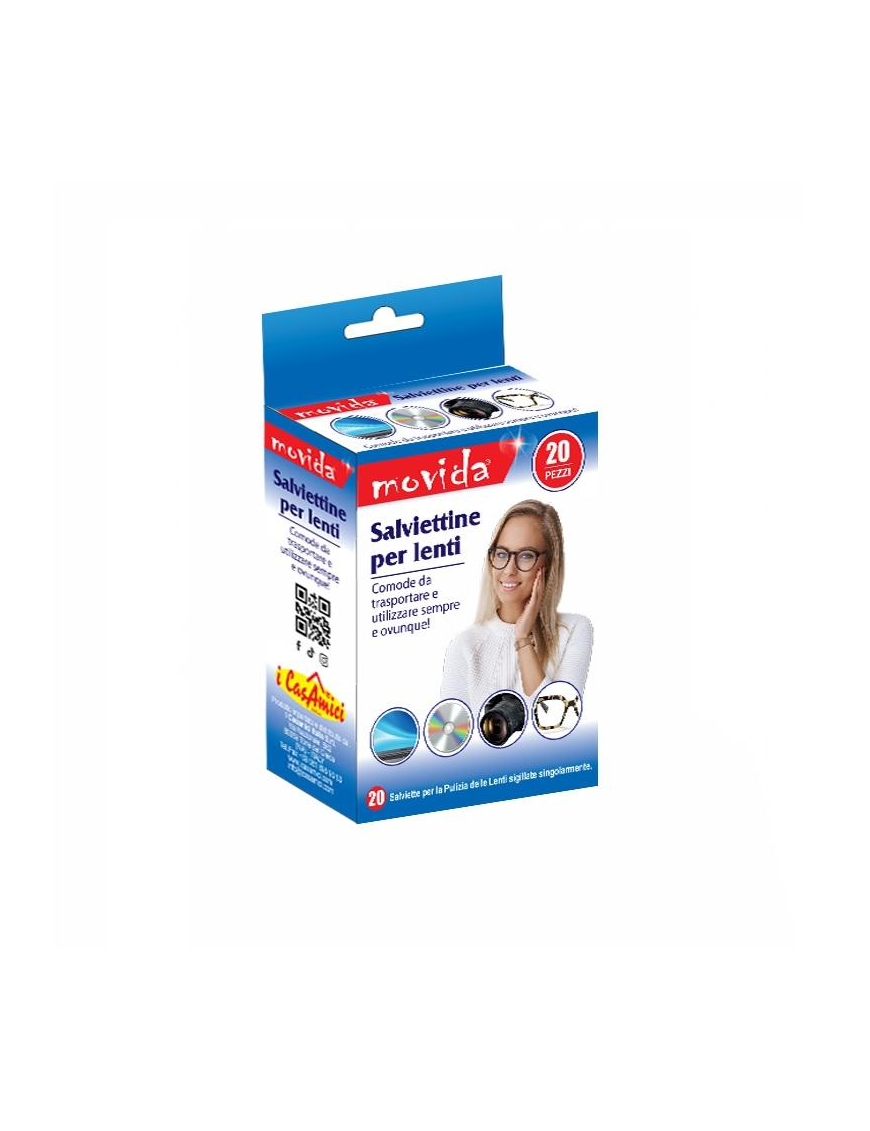 20-Piece Eyeglass Wipes