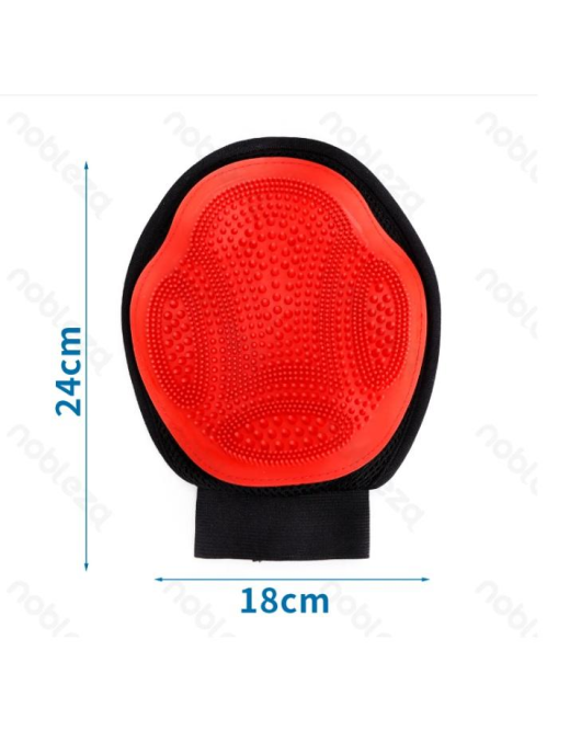 MASSAGING GLOVE FOR HAIR REMOVAL