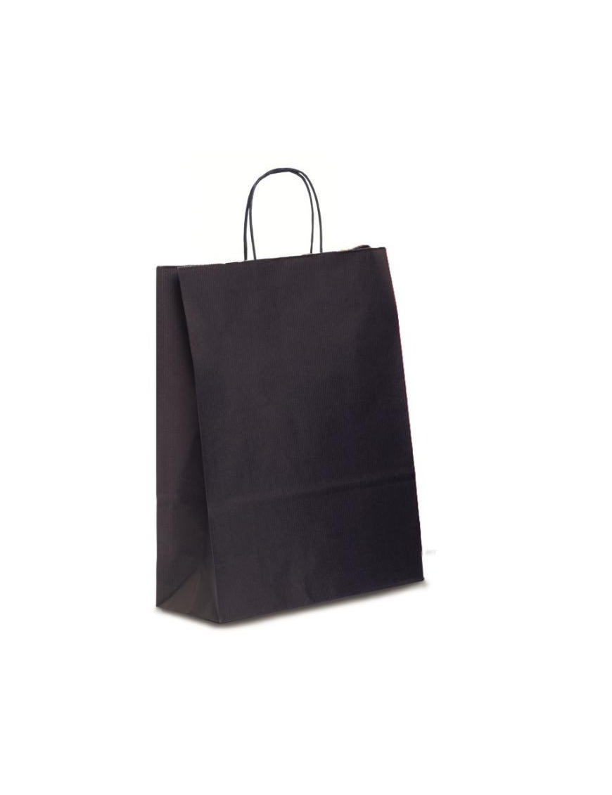DARK BLUE SHOPPER BAG 22+10x29