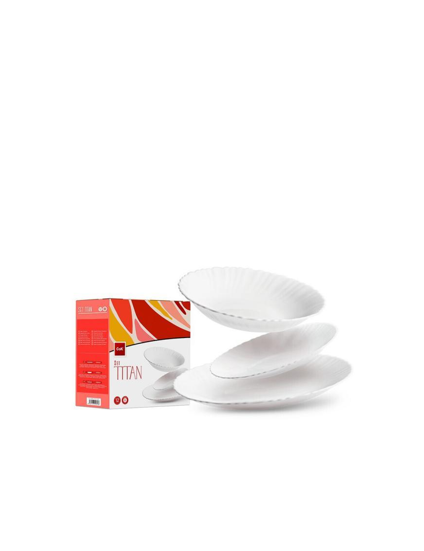 TITAN TABLE SERVICE 12 pieces