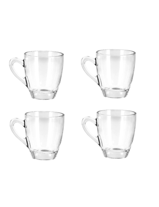 TAZZE GINSENG CON SOTTOPIATTO 4 PEZZI