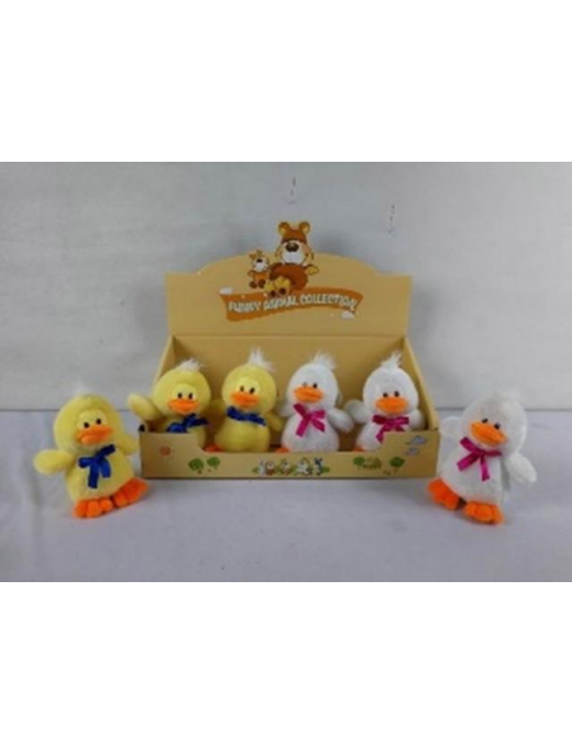 DUCK 16 CM WITH BOW