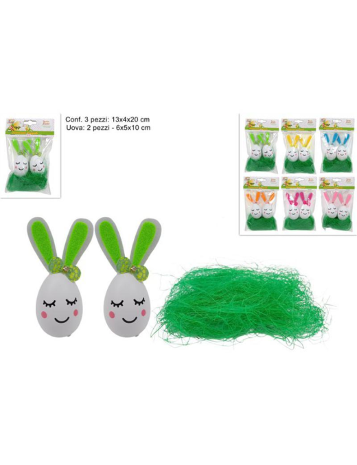 HERBS WITH RABBIT EGGS 2 PIECES