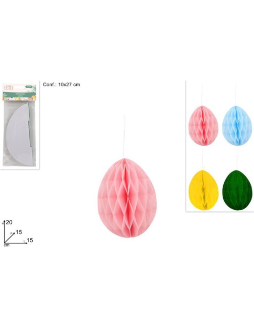 EGG PAPER HANGER 20cm