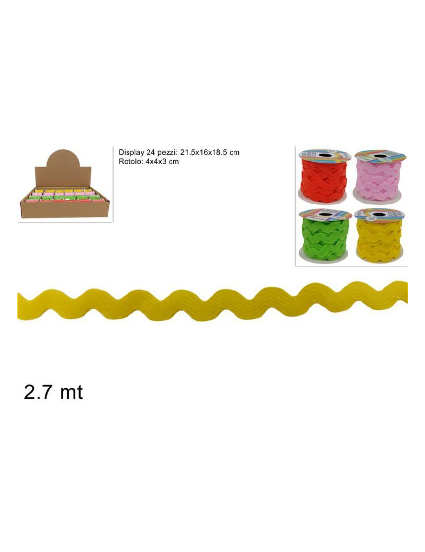 4x270cm WAVY PLAIN RIBBON