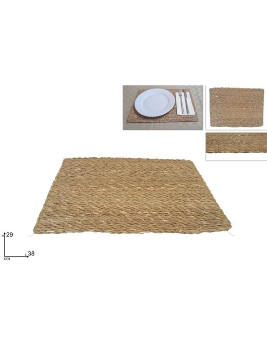 TOVAGLIETTA CORDA RETTANGOLARE 38x29cm