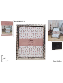 SILVER COLOR PHOTO FRAME 20x25cm