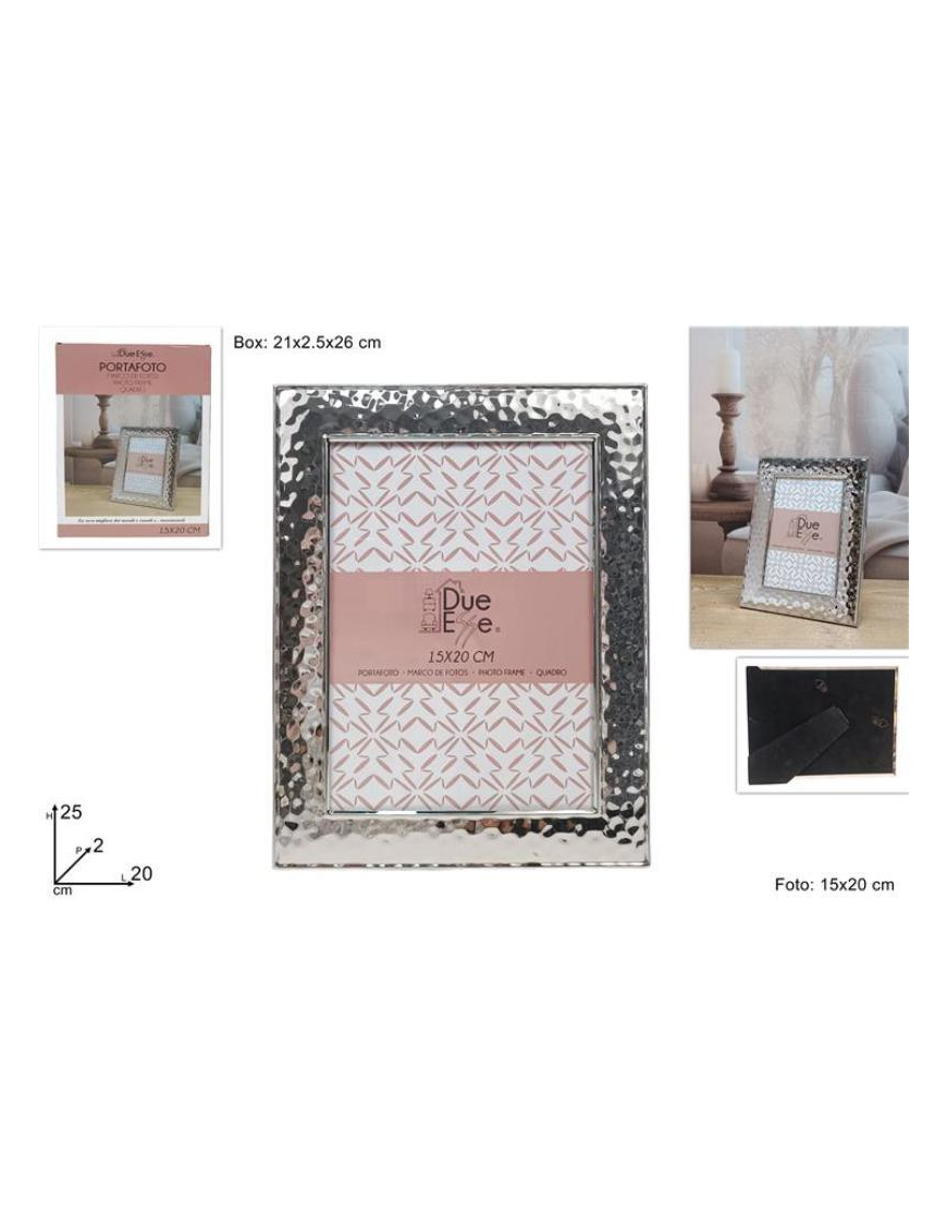 SILVER PHOTO FRAME 15x20cm