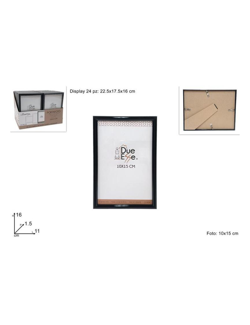 BLACK PHOTO FRAME 10x15cm