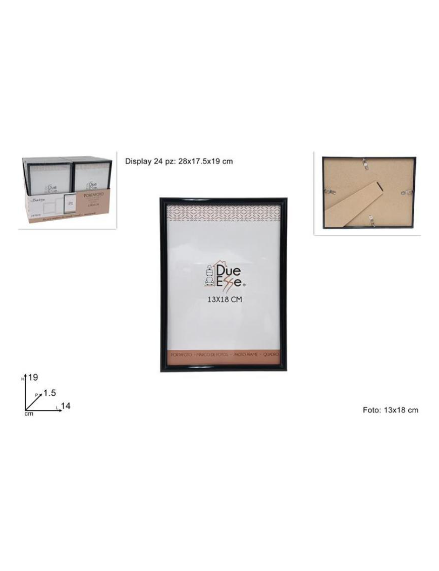 BLACK PHOTO FRAME 13x18cm