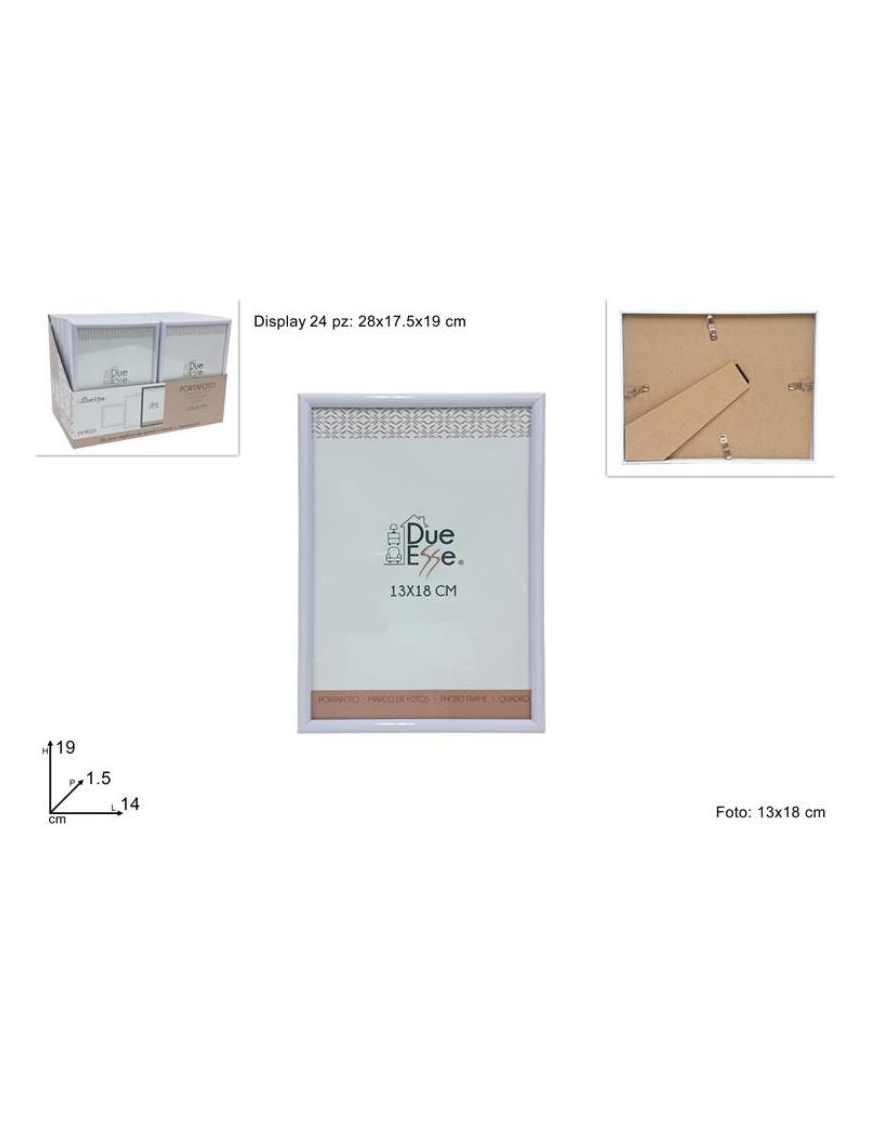 WHITE PHOTO FRAME 13x18cm