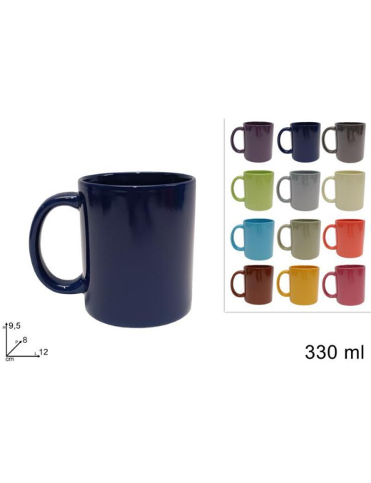 TAZZONE MUG 330ml COLORI ASSORTITI