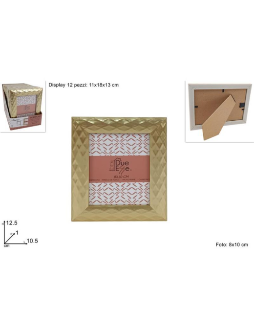 GOLD PHOTO FRAME 8x10cm