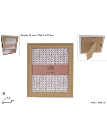 NATURAL WOOD EFFECT PHOTO FRAME 18x24cm