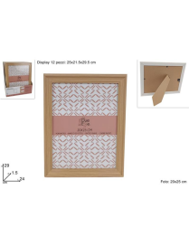 NATURAL WOOD EFFECT PHOTO FRAME 20x25cm