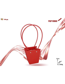 PAPER ENVELOPE WITH RED HANDLE 12x 8x32cm