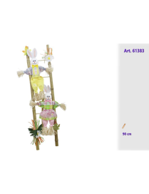 SPAVENTAPASSERI CONIGLIO 90cm CON SCALA