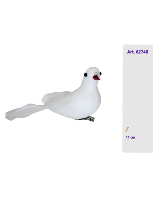 DECORATIVE DOVE 11cm