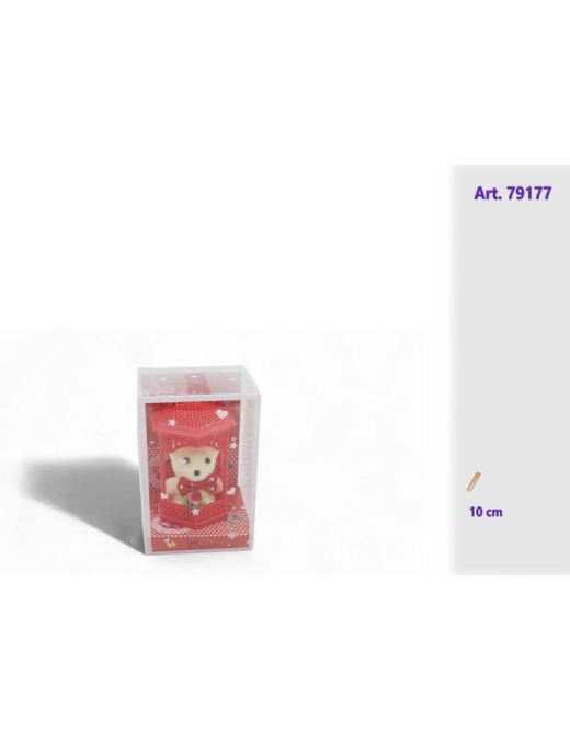 10cm POLYSTYRENE BEAR