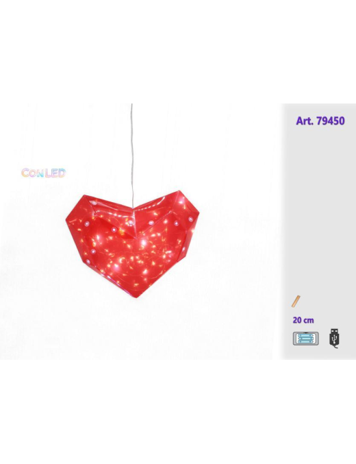 CUORE LUMINOSO 20cm