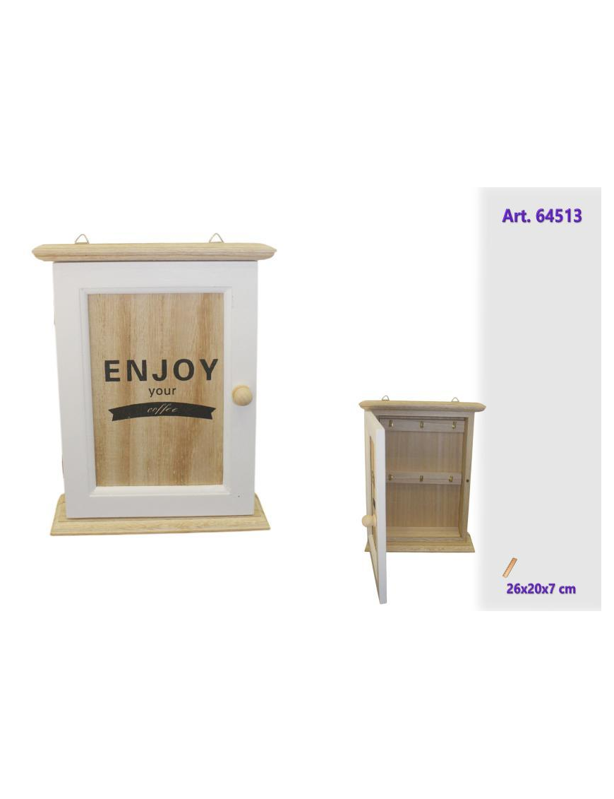 LINEA LEGNO BACHECA PORTACHIAVI 26x20cm