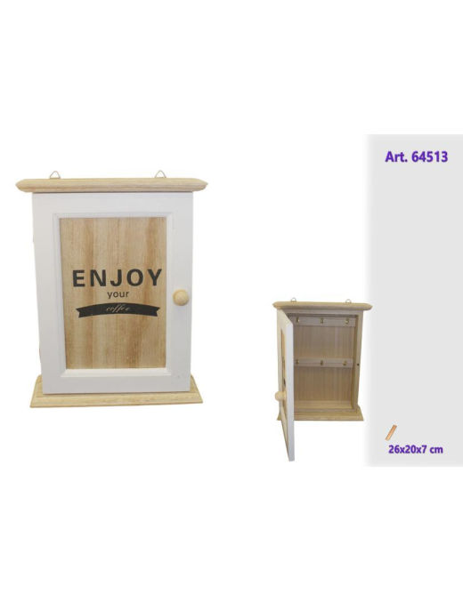 LINEA LEGNO BACHECA PORTACHIAVI 26x20cm