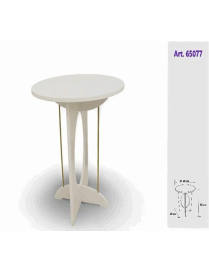 WHITE COFFEE TABLE 40x40x50cm