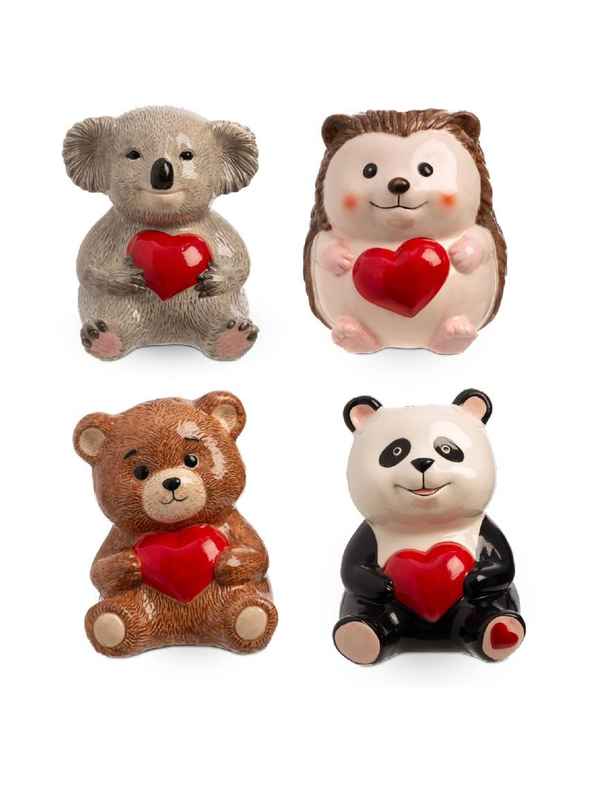 ASSORTED SUBJECTS CUTE LINE 12x12x14cm