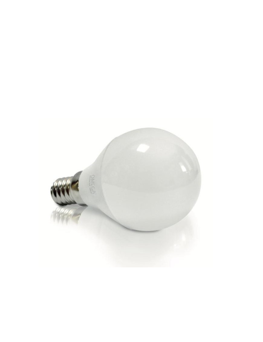 LED LAMPADA SFERA E14 8W NATURALE