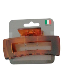 PINZA CAPELLI RETTANGOLARE TARTARUGA