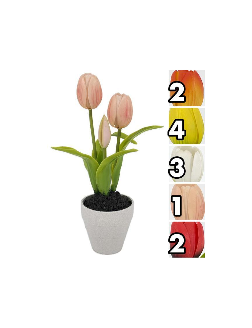 PIANTA TULIPANI REAL TOUCH 26cm