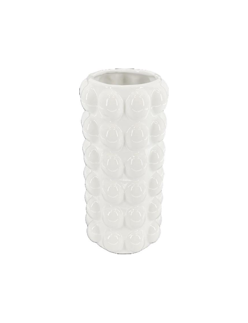 LINEA PERLA BIANCA VASO ROUND 25cm