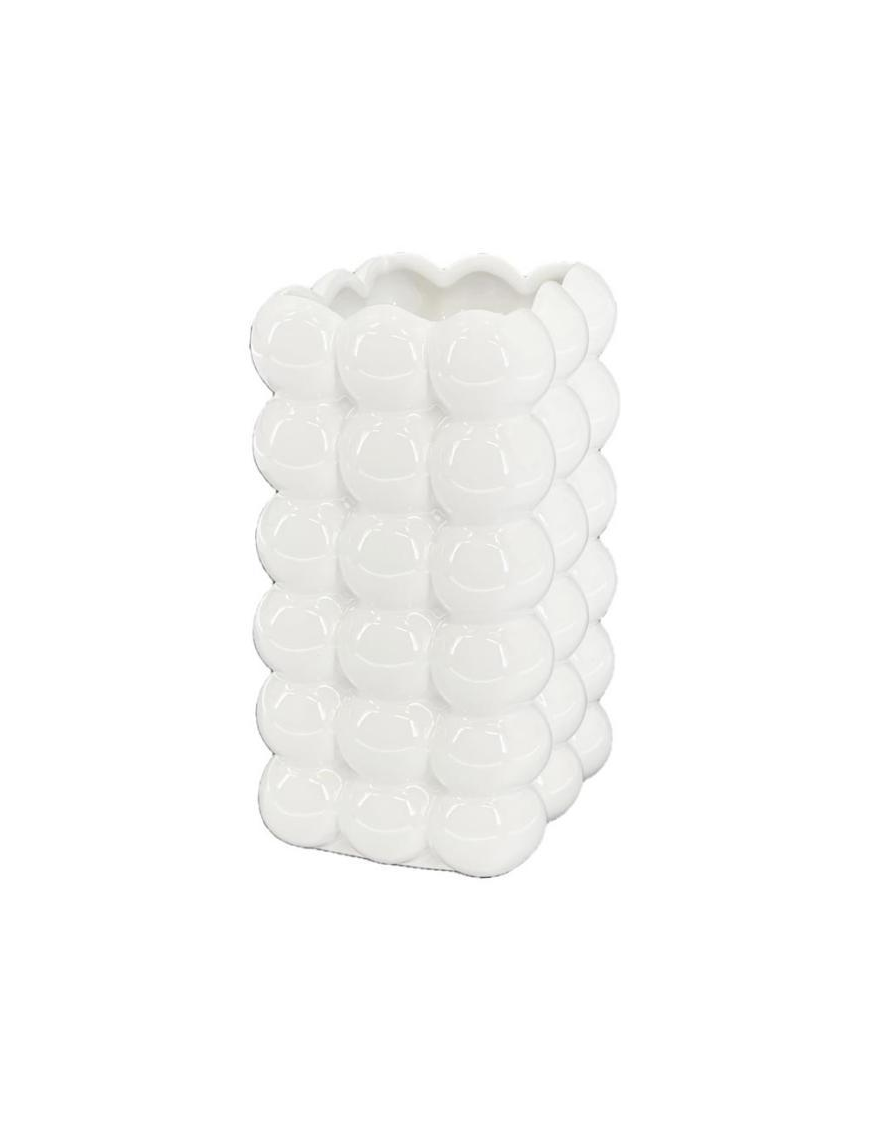 LINEA PERLA BIANCA VASO SQUARE 27,5cm
