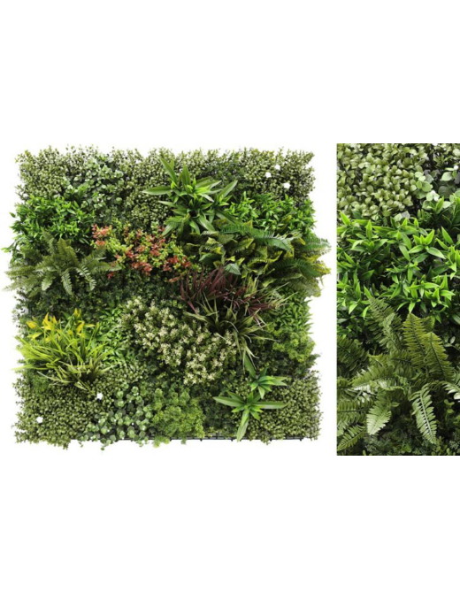 SIEPE ARTIFICIALE 100x100cm TROPICAL FOREST