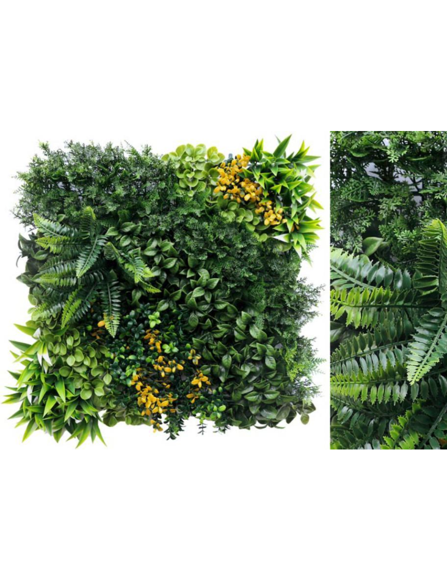 SIEPE ARTIFICIALE  50x50cm TROPICAL JUNGLE