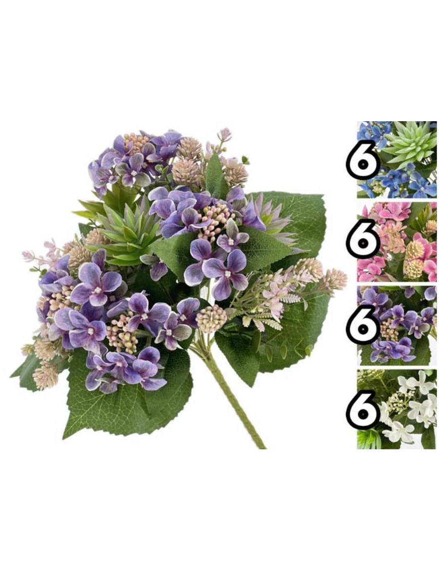 Rich Hydrangea Bouquet 35cm