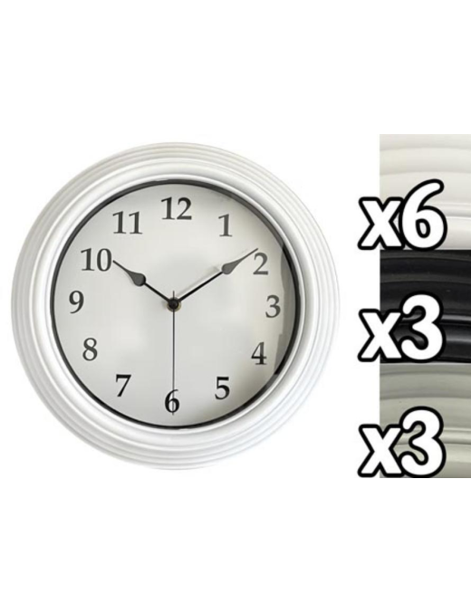 VINTAGE WALL CLOCK 30.5cm